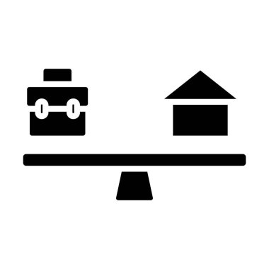 Bir evin vektör illüstrasyonu