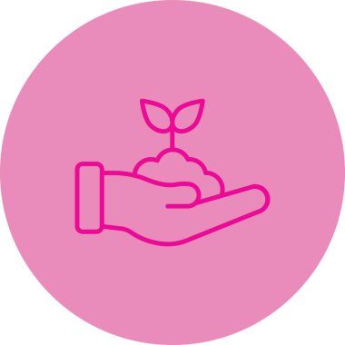 Kalp simgesi olan bir ağacın vektör illüstrasyonu