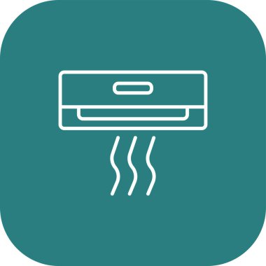 Klima ikonu vektör illüstrasyonu