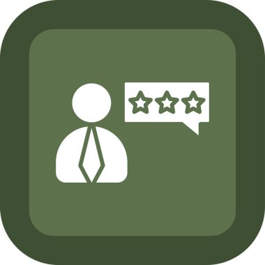 Geri besleme simgesi, vektör illüstrasyonu