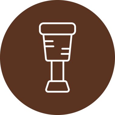 kahve fincanı ikonu vektör illüstrasyonu