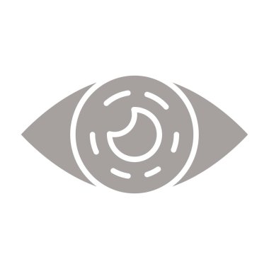 Göz vektörü simgesi gösterimi