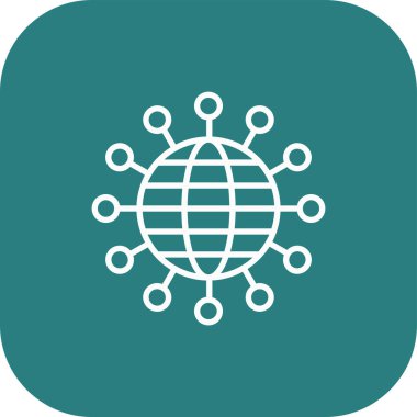 Vektör Genel Ağ simgesi