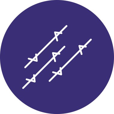 Modern simgenin vektör illüstrasyonu