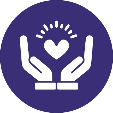 Yardım simgesinin vektör illüstrasyonu