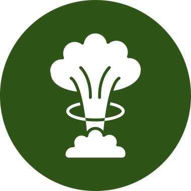 Ağaç simgesinin vektör illüstrasyonu