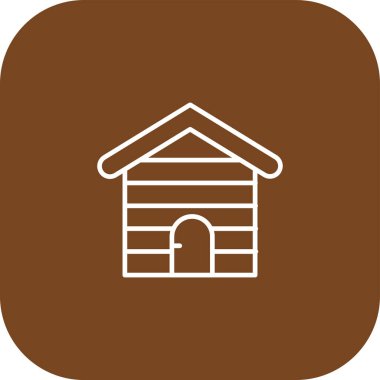 bina simgesi, vektör illüstrasyonu