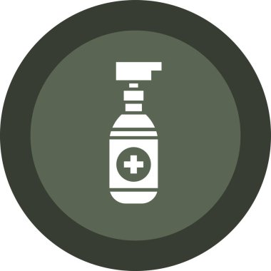 şişe simgesi vektör illüstrasyonu