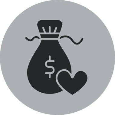 para simgesi soyut arkaplan grubunda izole