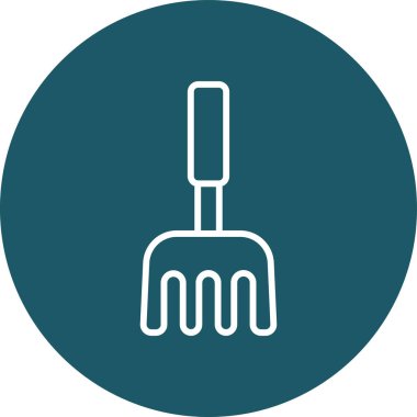 Mutfak simgesinin vektör çizimi