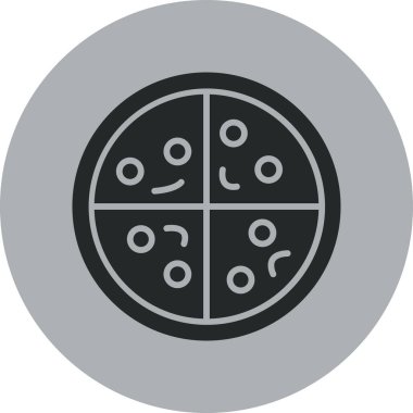 Modern simgenin vektör illüstrasyonu