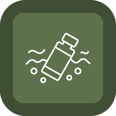 Eşsiz Sprey Vektör Satır Simgesi