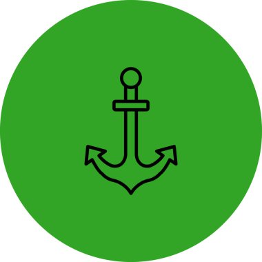 çapa simgesi vektör illüstrasyonu