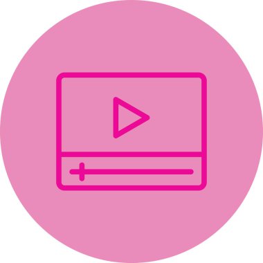 Bilgisayar. Web simgesi basit illüstrasyon