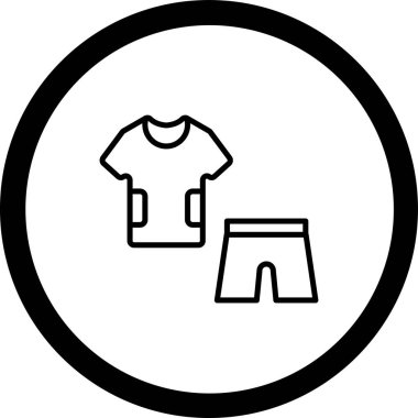 Modern bir simgenin vektör illüstrasyonu