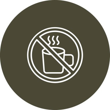 Hiç Sigara İçilmez işareti vektör çizim