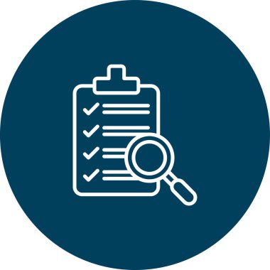 Belge ve basit simgenin vektör illüstrasyonu