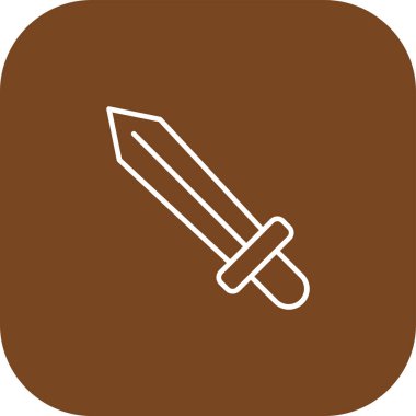 Vektör bıçağı simgesi illüstrasyonu