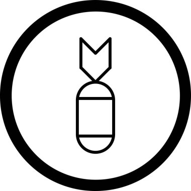 Modern bir simgenin vektör illüstrasyonu