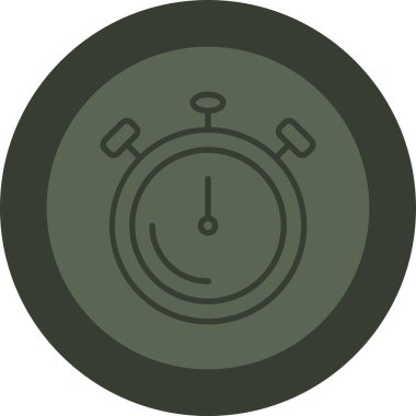 Saat. Web simgesi vektör illüstrasyonu