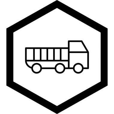 vektör kamyonu resimleme