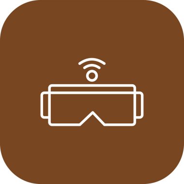 Benzersiz dürbün kabartma vektör simgesi