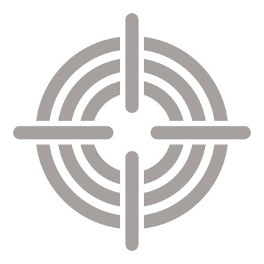 hedef simge vektör illüstrasyonu