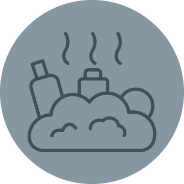 Bulut. Web simgesi basit tasarım