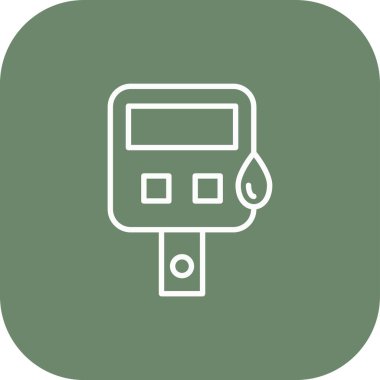 Benzersiz akıllı vektör simgesi