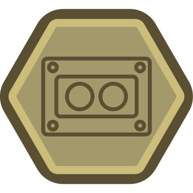 Modern b 'nin vektör illüstrasyonu eksik simgesi