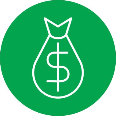 para çantası simgesi vektörü