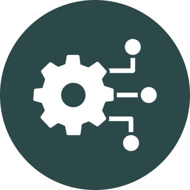 Teçhizat Web simgesi basit illüstrasyon