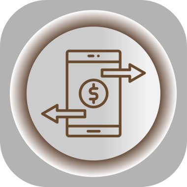 vektör taşınabilir düz tasarım simgesi