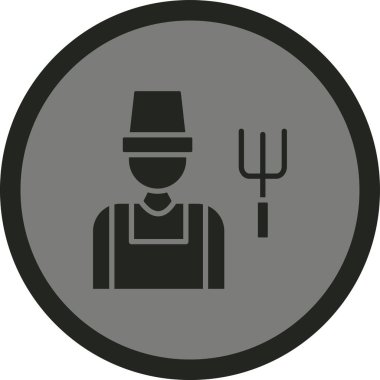 şef şapka vektör simgesi