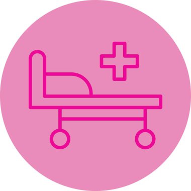 Hastane Simgesi Vektör İllüstrasyonu