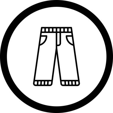 pantolon simgesi modadan bağımsız arkaplan