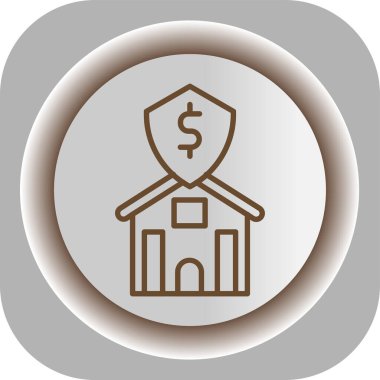 trend biçimi izole edilmiş arka planda vektör evi simgesi