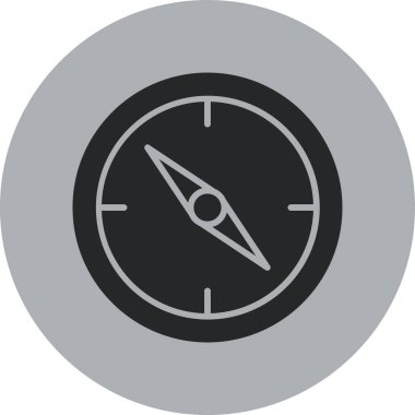 Hız göstergesi simgesinin vektör illüstrasyonu