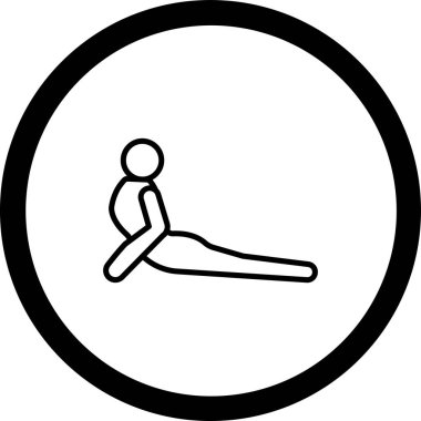 Bir adamın vektör illüstrasyonu