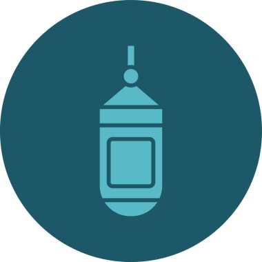 güzel sıcak kabartma vektör simgesi