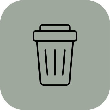 vektör kahve bardağı simgesi