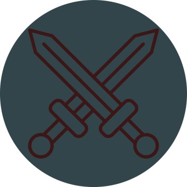 Modern simgenin vektör illüstrasyonu