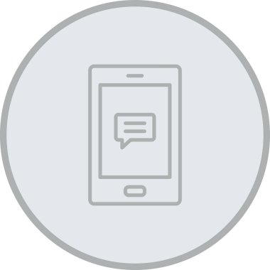 Modern simgenin vektör illüstrasyonu