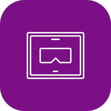 Modern ikonun çizim vektörü grafiği. uygun, uygun, akıllı vs..