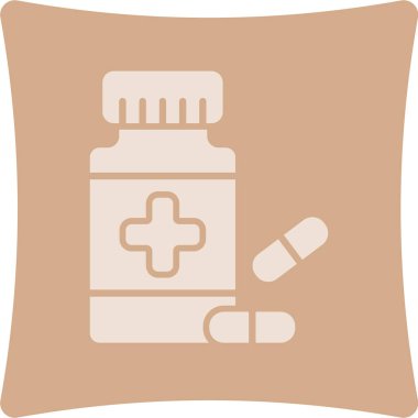 Tıbbi ilaçların vektör illüstrasyonu