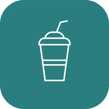 kahve ikonu vektör illüstrasyonu