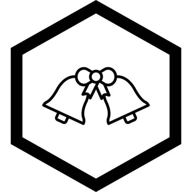 Düğün simge vektör çizim