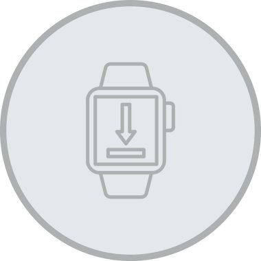 vektör izleme simgesi illüstrasyonu