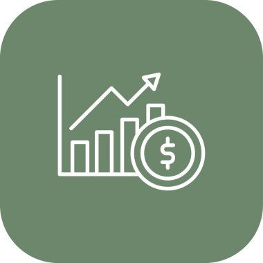 vektör çizim tasarım Doları simgesinin