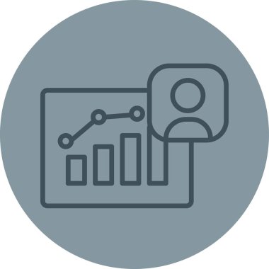 ticari grafik vektör simgesi